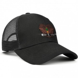 Baseball Caps Unisex Duck Tongue Hat Oklahoma Flag Adjustable Dad Sandwich Mesh Cap - Papua New Guinea - CW18ULMMZ88 $21.59