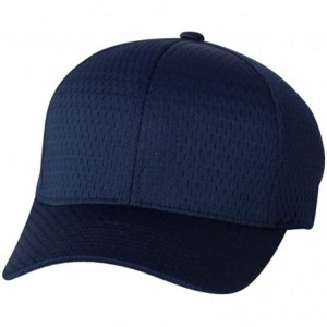 Baseball Caps Athletic Mesh Cap - Navy - CF1123PF68D $14.04