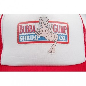 Baseball Caps Adult Gump Running Hat- Shrimp Mesh Baseball Trucker Cap- Cosplay Costumes - Blue-1 - CT18D02X6TU $12.69
