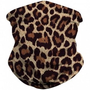 Balaclavas Printed Face Mask for Men and Women-Various Styles - Leopard Print - CC198I5XGZ6 $10.41