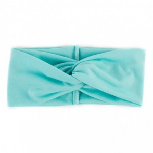 Headbands Leopard Headbands Hairbands Headband Bandanas - Teal - CG18WYAW380 $22.93