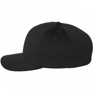Baseball Caps Cool & Dry Sport Cap (6597) - Black - CQ11IRYMMM7 $23.39
