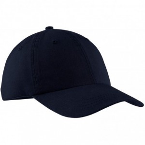 Baseball Caps Port & Company Men's Pigment Dyed Cap - Navy - CY11QDRXE81 $9.61