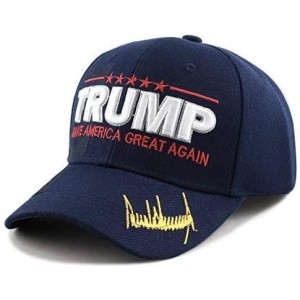 Baseball Caps Original Exclusive Donald Trump 2020" Keep America Great/Make America Great Again 3D Signature Cap - CX18DUULMZ...