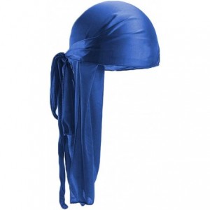 Skullies & Beanies Silky Durags Pack for Men Women Waves Satin Hair Bonnet Sleeping Hat Holographic Do Rags Set - D 1 - C018W...