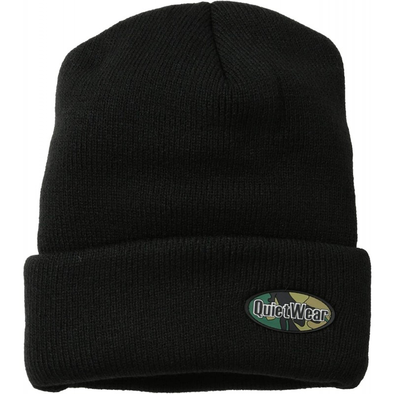 Skullies & Beanies Men's Rufftuf 4 Layr Cufcp - Black - C1116A9DD5Z $13.58