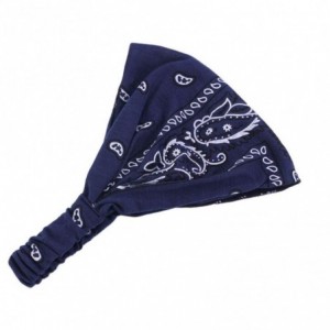 Cold Weather Headbands Headband Fashion Running Athletic Knotted - 6 Pack Paisley Bandana Headband for Women B - C7198HDNE36 ...