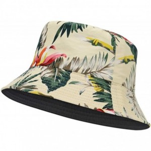 Bucket Hats Bucket Hat Sun Hats for Women Travel Summer Beach Hat Sun Protection Womens Sun Hat Bucket Hats - F Beige Floral ...