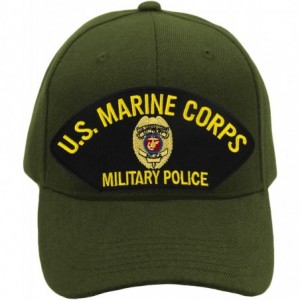 Baseball Caps US Marine Corps Military Police Hat/Ballcap Adjustable One Size Fits Most - C718IZE2L2L $18.63