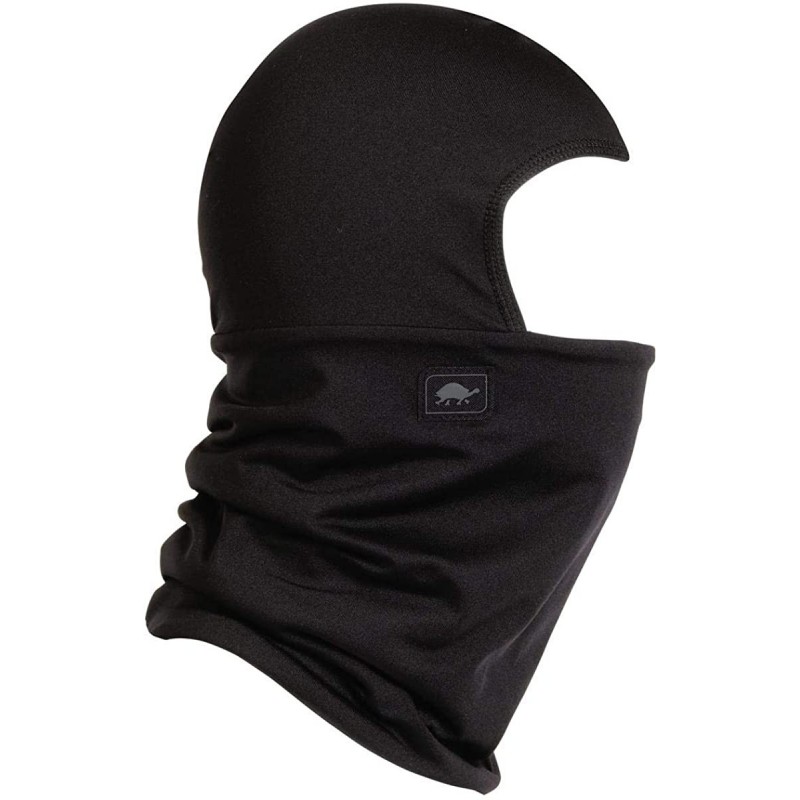 Balaclavas Comfort Shell UV Shellaclava One Piece Balaclava and Neck Warmer - Black - CJ110BWCP57 $22.25