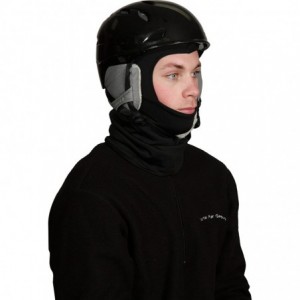 Balaclavas Comfort Shell UV Shellaclava One Piece Balaclava and Neck Warmer - Black - CJ110BWCP57 $22.25