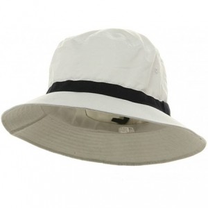 Sun Hats Oversized Water Repellent Brushed Golf Hat - White - C211M6KRH8R $39.01