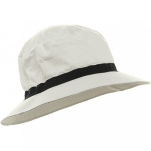 Sun Hats Oversized Water Repellent Brushed Golf Hat - White - C211M6KRH8R $21.38