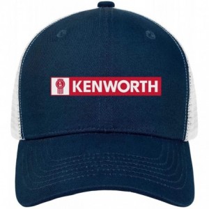 Baseball Caps Unisex Men Baseball Hat Hip Hop Adjustable Mesh Captain-kenworth-w900-Trucks-Flat Cap - Dark_blue-10 - C718T04W...