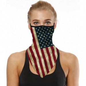 Balaclavas Seamless Triangle Bandana Motorcycle - Print-1 - C2198DSSOQL $8.87