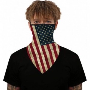 Balaclavas Seamless Triangle Bandana Motorcycle - Print-1 - C2198DSSOQL $8.87